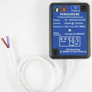 1 Channel Receiver in Plastic housing