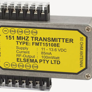 8Ch 160MHz Tranmitter, in Diecast enclosure